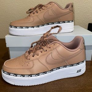 Mauve colored Air Force ones